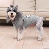 CuteBone Dog Shirts 2-Pack Soft Pet Clothes Breathable Summer Vest