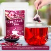 MENXI 24ags Hibiscus Flower Tea Bags - Blood Pressure Balance