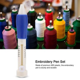 Garosa Magic Embroidery Pen, Punch Needles DIY Craft for Embroidery Threaders Sewing, Knitting Stitching Punch Needles Set