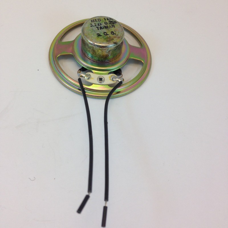CES 2.25" Round Weather Resistant Replacement Speaker with 3" Leads,
