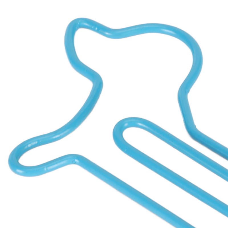 100pcs Dog Shaped Paper Clips Slip Resistance Exquisite Cute Paper