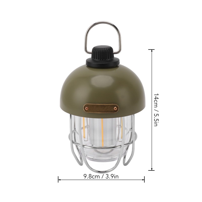 Camping Lantern Rechargeable 4500mAh Battery Powered LED Light 3 Modes