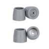 supregear Walker Tips, 4 Pcs Universal Walker Commode Replacement Tips