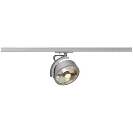 SLV 143544 KALU TRACK QPAR111 luminaire head, silver,incl. 1P.-adapter, Aluminium, silver-grey, , ,