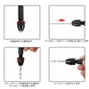SeonFook Hand Drill, Micro Drill, Drill Bit Set, Stainless Steel,