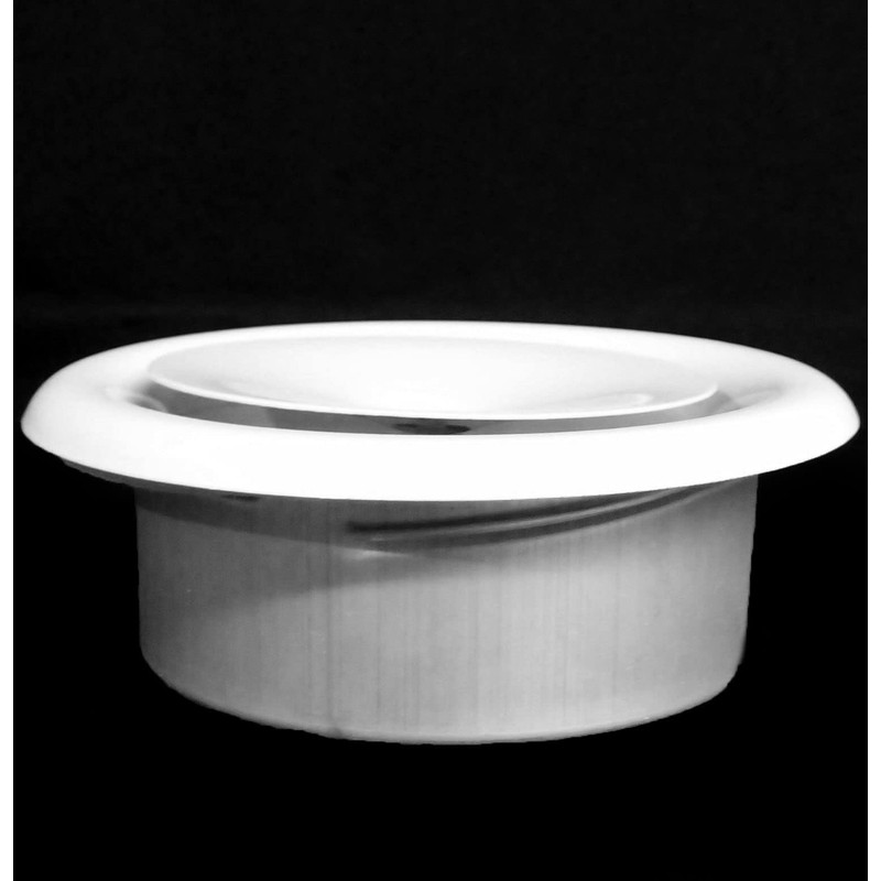 5" Round Air Vent Supply Grille with Sponge Gasket and