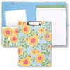 Steel Mill & Co Cute Clipboard Folio with Refillable Lined