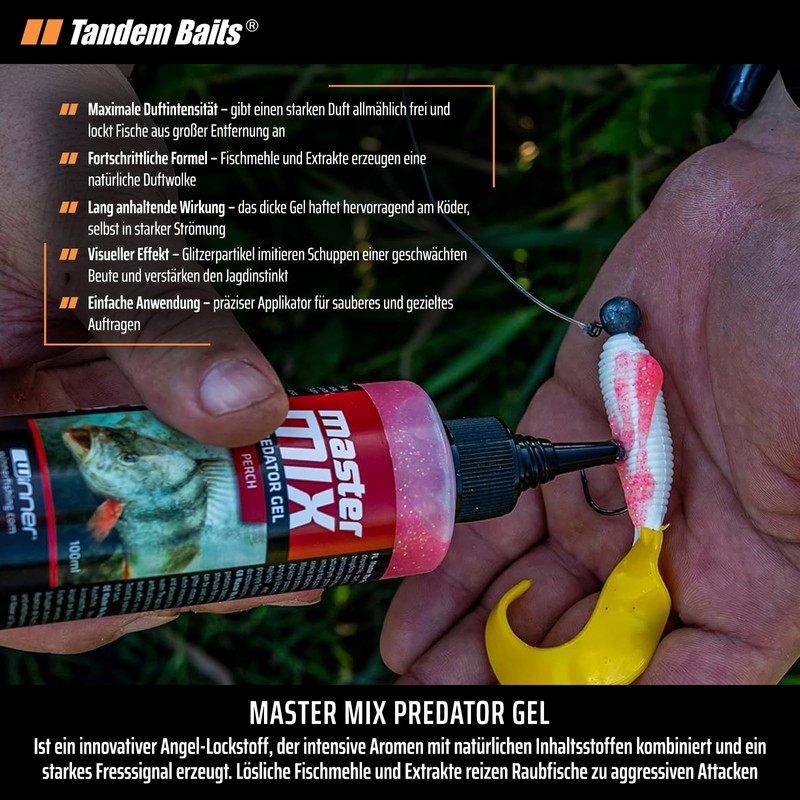 Tandem Baits Fishing Food Fish Attractant Gel Attractor Master Mix