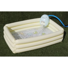 Sumikko Gurashi Pool with Tokage Shower, Size: H 21.7 x W 33.5 x D 9.8 inches (550 x 850 x 250 mm)