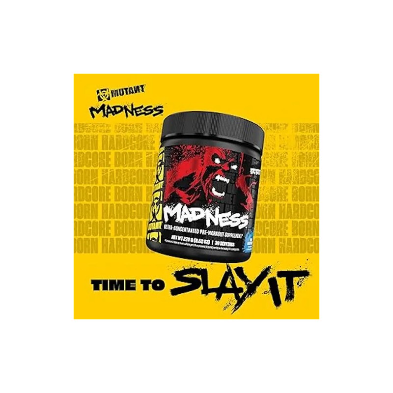 Mutant Madness Ponche De Frutas 30 Servicios Pre Entreno