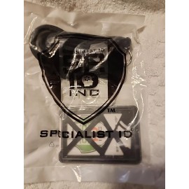 Specialist ID THREE Card Heavy Duty Plastic Badge Holder with Lanyard - Top Load