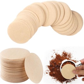 600 PCS Coffee Filters Papers, Unbleached Coffee Filters Papers Compatible with Aeropress, 64mm/2.5in (Brown)