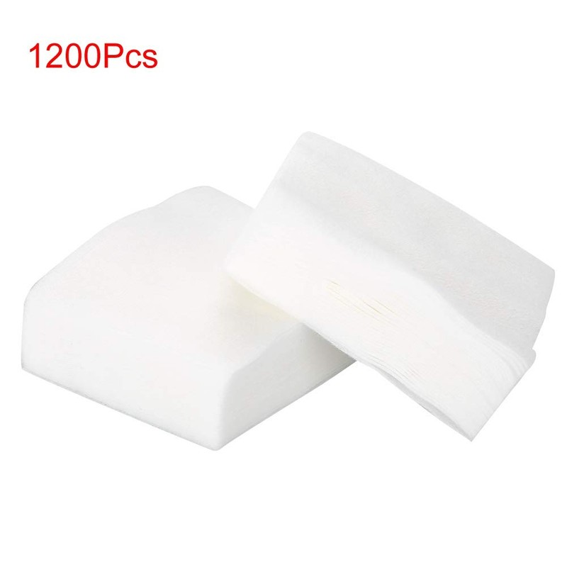 Disposable Cotton Pads, Pack of 1200/1600 Thin Absorbent Cotton Pads