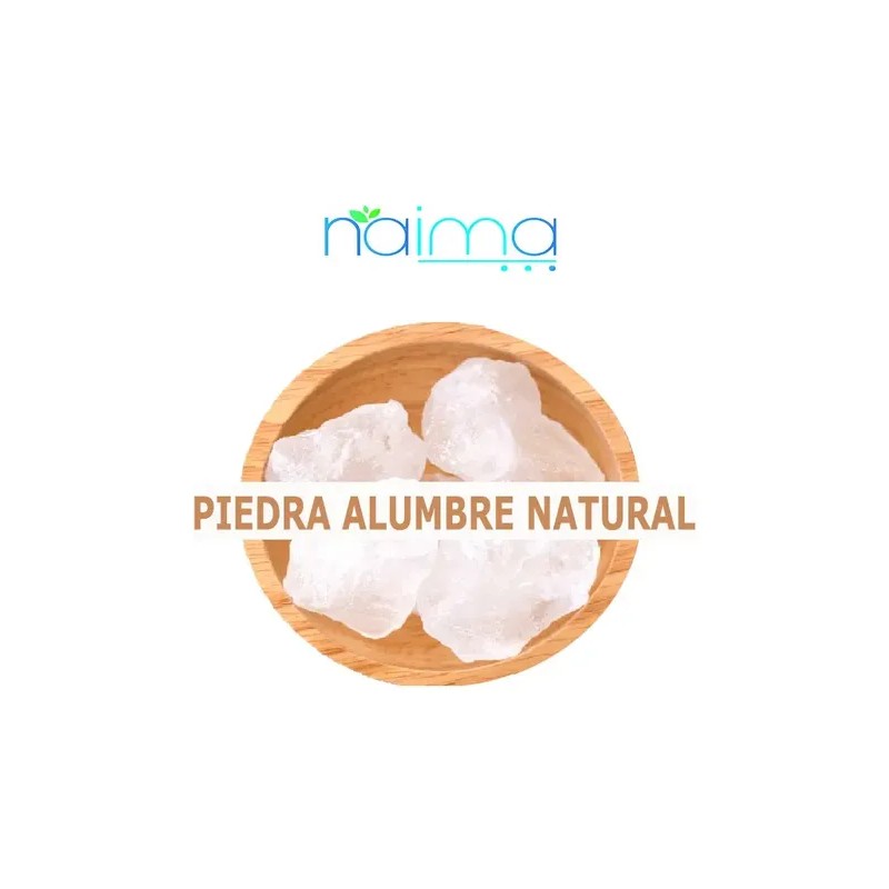 Piedra Alumbre 2kg (1kg En Polvo + 1 Kg Piedra)