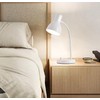 AFORTLO LED Desk Lamp,3 Color Temperature Changeable Table Lamp,Flexible Gooseneck