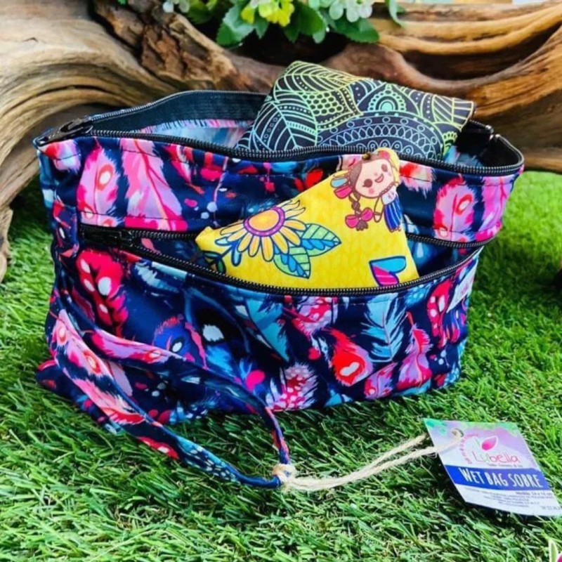 Lubella Detergente + Bolsa Para Guardar Toallas Sanitarias De Tela