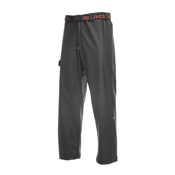Grundens Men’s Neptune Fishing Pants | Waterproof, Breathable, Black, Small