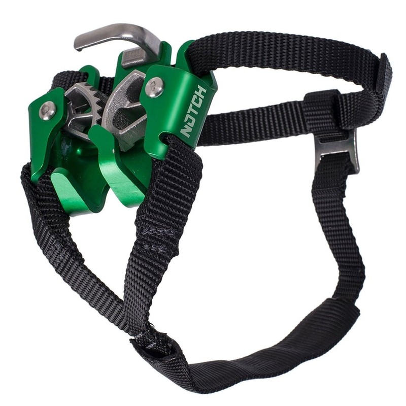 Notch Jet Step Foot Ascender with Unique Dual Cam has