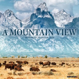 Mountain View 2026 12" x 12" Wall Calendar