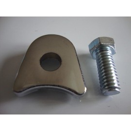 Hot Rod Parts Supply Ford Chrome Steel Distributor Clamp  Hold Down 260 289 302 351W 351C 400 429 460
