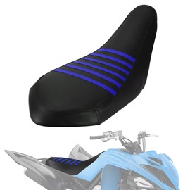 IUVWISN ATV Seat Cover for Raptor 700 700r 2006-2023 Anti-Slip Lasting Ribbed Soft Protector Blue