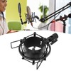 Microphone Shock Mount, Mic Clip Holder Mount for Studio Condenser