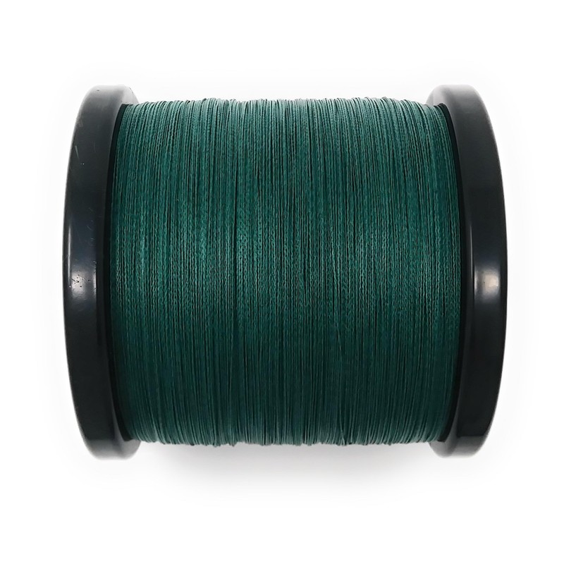 Reaction Tackle Braided Fishing Line Moss Green 40LB 1500yd
