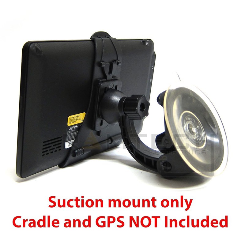 Ramtech Electronics Car Windshield Adjustable Suction Cup Mount for Select