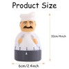 Egg Timer, Mechanical 60 Minutes Kitchen Timer, Mechanical Egg Timer