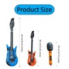 YOFANUP Inflatable Instruments Set, Inflatable Musical Instrument, Inflatable Guitar Microphone,