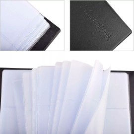 Unbranded/Generic Business Name Card Organizer Book Booklet Wallet Holder PU Leather 300 Cards US