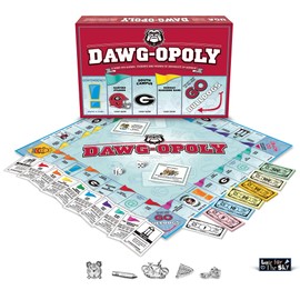 Late for the Sky University of Georgia Dawgopoly Red, Black