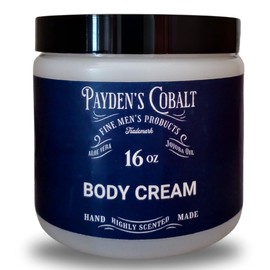 Payden's Cobalt Cedarwood & Citrus For Men Scented Body Cream, 16 Oz