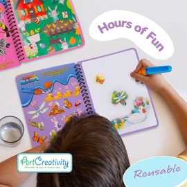 Easter Basket Stuffers for Toddlers, 4 Pack Easter Water Coloring Books for Kids, Easter Basket Essentials, Easter Activities Kids, Easter Basket Stuffers, Easter Toys, Easter Basket Ideas Gifts