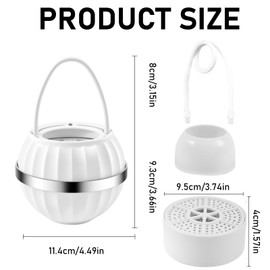 YYTECH Bath Filter, Bath Water Filter for Tub, 8 Stages Bathtub Filter, Portable Bath Filter, Bathtub Water Filter, for Bathtub Water Softer Purifier