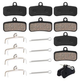 4 Pairs Disc Brake Pads Compatible with Shimano Saint/Zee/XT Series & Tektro TRP/HD | for MTB Disc Brakes (D03S/D02S Compatible)