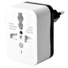 UK to European Travel Adapter Euro EU Plug Adapter with