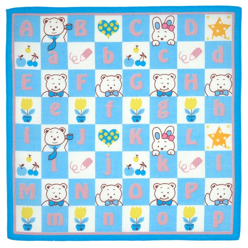 merrysquare - Children's Handkerchiefs - 100% Cotton - Approx. 30