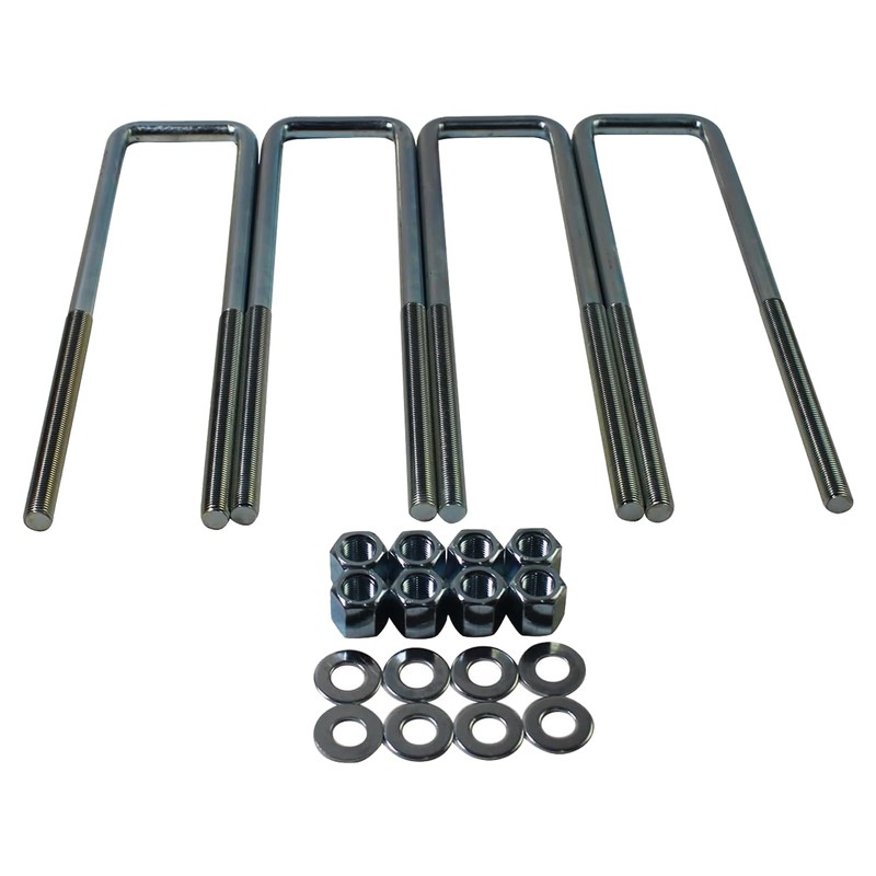 BST BSSP Rear Leaf Spring Axle Square U-Bolt Kit Compatible