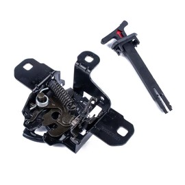 Front Hood Latch Lock Assembly Compatible with 1998-2010 Volkswagen Beetle with Pull Handle Replace # 1C0823509AE