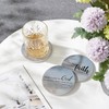 Hoomey Coasters for Drinks with Bible Verses, Set of 6