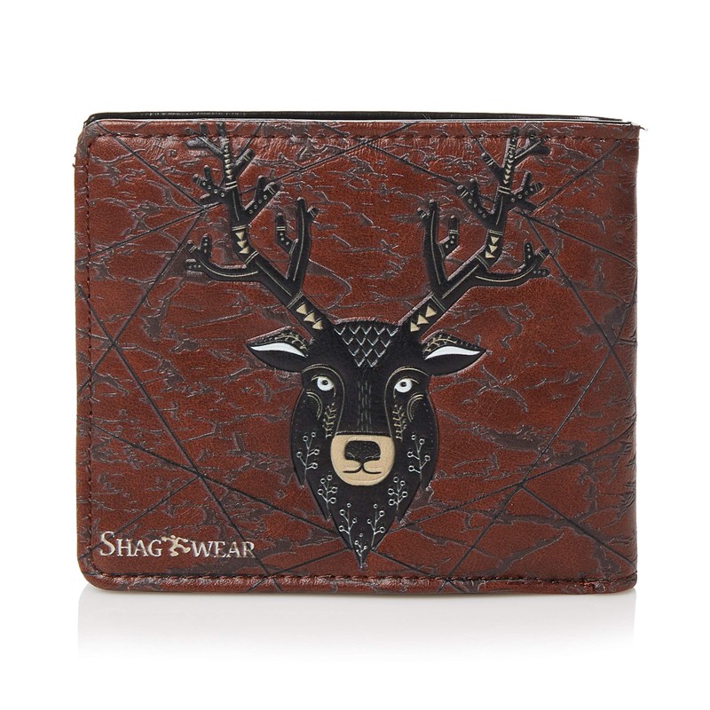 Shagwear Wallet for men. Brown