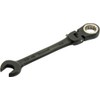 BLK CHRM Combo Locking Flex-Head Ratchet Wrench 3/8"-Spline