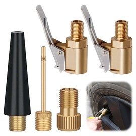 QYHON Multifunctional Valve Adapter Set - Compatible with Bosch EasyPump Bosch Air Pump Adapter & Attachments, for Car Tyres, Bicycles & Balls