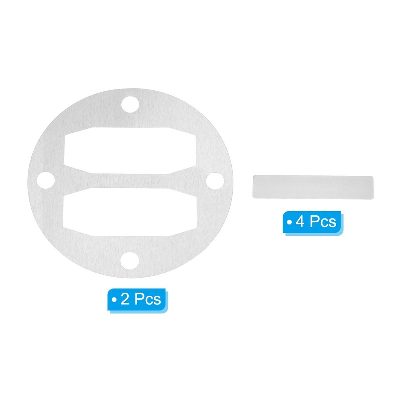 PATIKIL Head Gasket Kit Reed Valve Replacement, 2 Sets Central