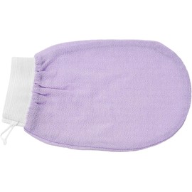 Guante Exfoliante Marroquí Kessa Morado Claro para Limpieza Profunda y Piel Radiante
