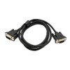 System-S VGA Cable 150cm HD15 Male to Male Panel Mount