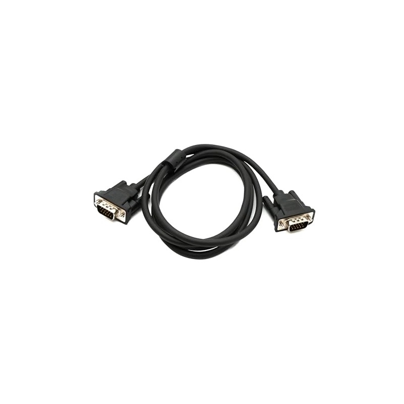 System-S VGA Cable 150cm HD15 Male to Male Panel Mount