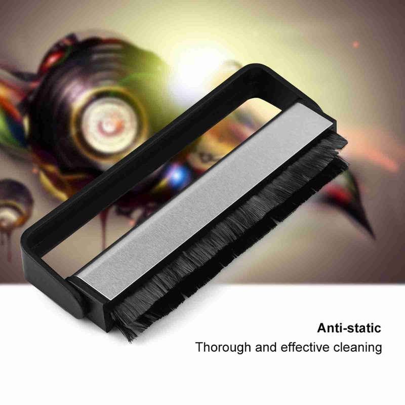 Anti static Carbon Fiber Cleaner Record Cleaning Brush Dust Remover