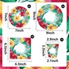 WODJR 80Pcs Tropical Luau Party Supplies Aloha Hawaiian Party Decorations